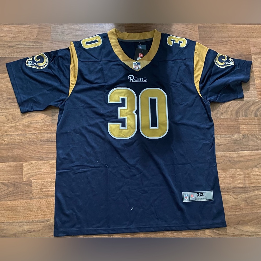 Nike Todd Gurley II #30 LA RAMS Jersey NFL Football, XXL NWT